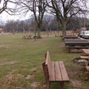 Tavoli da picnic in legno