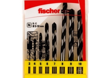 Punte sdx set 3-10 mm Fischer