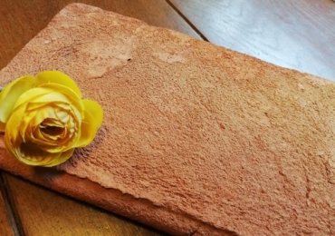 SCALINO IN COTTO FATTO A  MANO